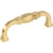 Jeffrey Alexander 96 mm Center-to-Center Brushed Gold Audrey Cabinet Pull 278-96BG - alternate 1